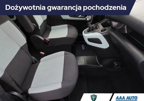 Citroen Berlingo cena 78000 przebieg: 43657, rok produkcji 2021 z Olszyna małe 232